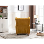 Fauteuil à bascule capitonné moderne 33.8