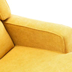 Fauteuil à bascule capitonné moderne 33.8