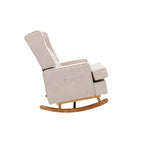 Fauteuil à bascule capitonné moderne 33.8