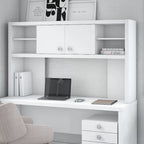 Hutch 60W avec portes coulissantes – Blanc pur / Sable gris / Érable anthracite / Gris moderne, Un seul utilisateur