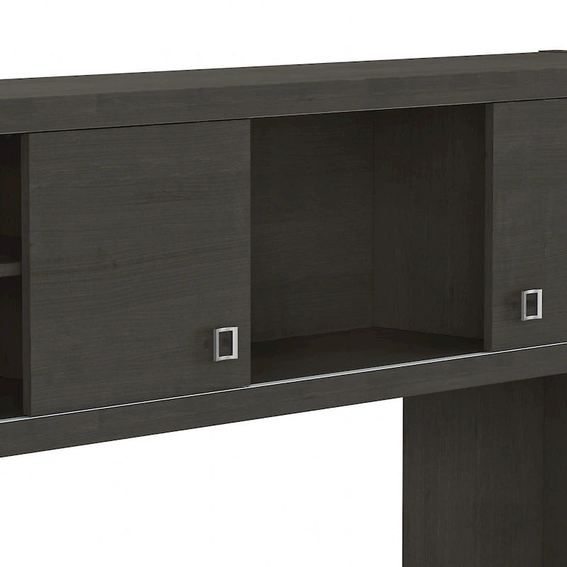 Hutch 60W avec portes coulissantes – Blanc pur / Sable gris / Érable anthracite / Gris moderne, Un seul utilisateur