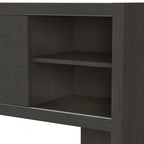 Hutch 60W avec portes coulissantes – Blanc pur / Sable gris / Érable anthracite / Gris moderne, Un seul utilisateur