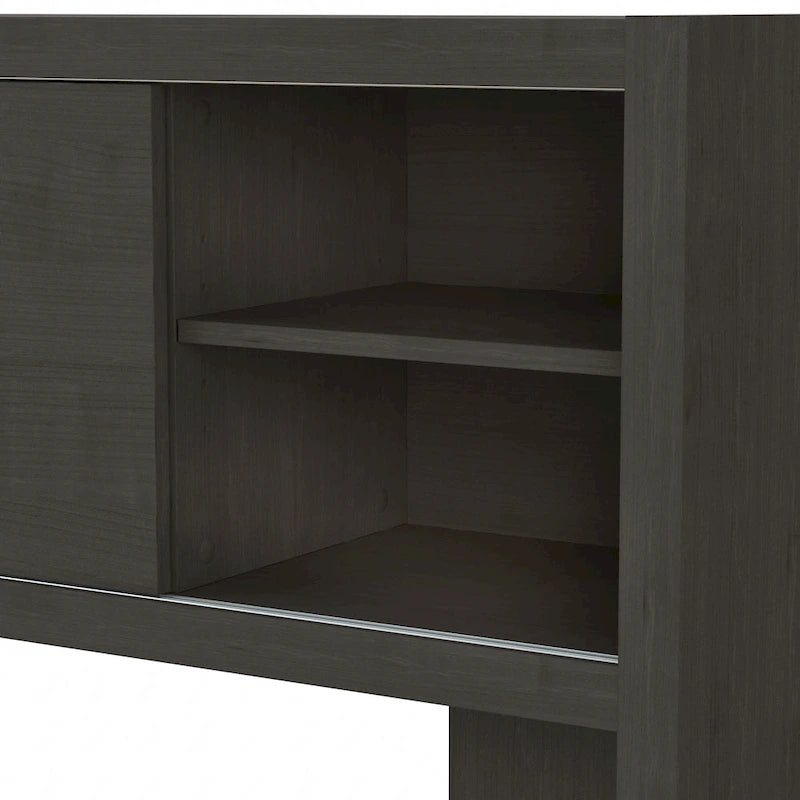 Hutch 60W avec portes coulissantes – Blanc pur / Sable gris / Érable anthracite / Gris moderne, Un seul utilisateur