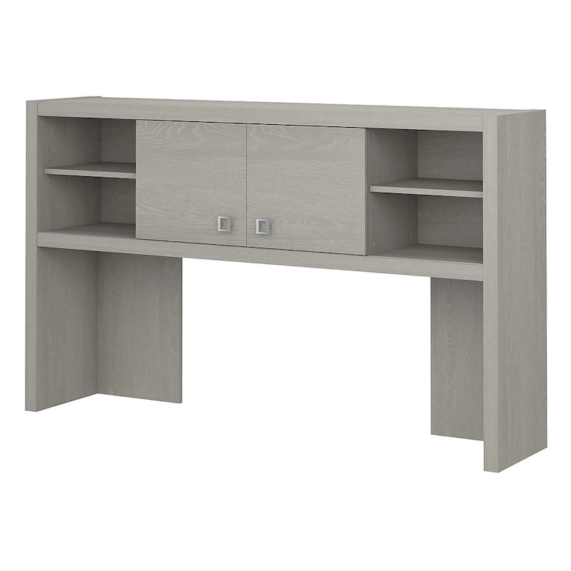 Hutch 60W avec portes coulissantes – Blanc pur / Sable gris / Érable anthracite / Gris moderne, Un seul utilisateur