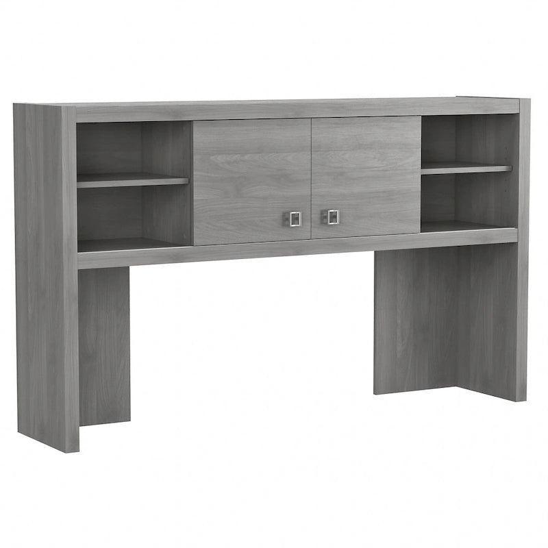 Hutch 60W avec portes coulissantes – Blanc pur / Sable gris / Érable anthracite / Gris moderne, Un seul utilisateur