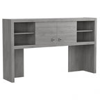 Hutch 60W avec portes coulissantes – Blanc pur / Sable gris / Érable anthracite / Gris moderne, Un seul utilisateur