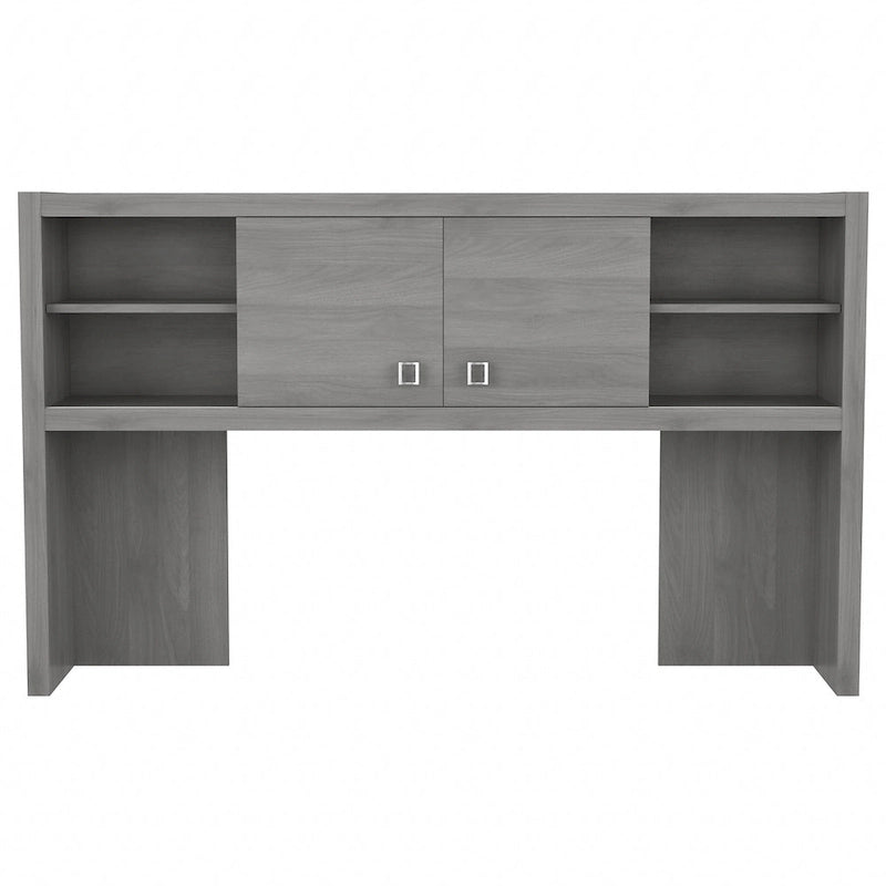 Hutch 60W avec portes coulissantes – Blanc pur / Sable gris / Érable anthracite / Gris moderne, Un seul utilisateur