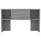 Hutch 60W avec portes coulissantes – Blanc pur / Sable gris / Érable anthracite / Gris moderne, Un seul utilisateur