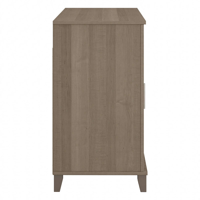 Crédence de bureau avec tiroirs, 4 options de couleur