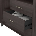 Crédence de bureau avec tiroirs, 4 options de couleur