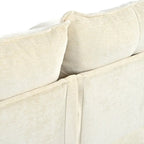 Canapé d'angle en chenille en U Roomfitters avec accoudoirs réglables, parfait pour les salons, les bureaux, les grands espaces