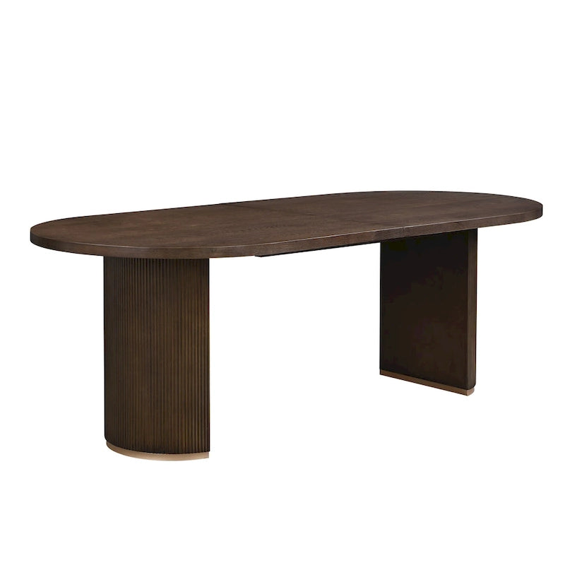 Christopher Knight Home - Table à manger ovale en bois style moderne Eleanor