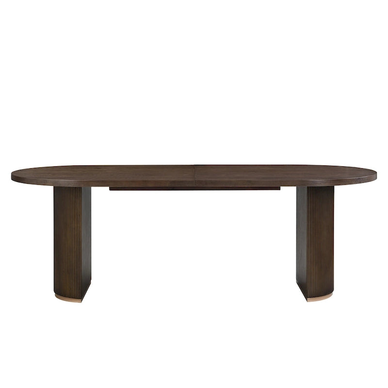 Christopher Knight Home - Table à manger ovale en bois style moderne Eleanor