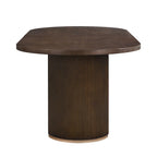 Christopher Knight Home - Table à manger ovale en bois style moderne Eleanor
