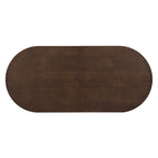 Christopher Knight Home - Table à manger ovale en bois style moderne Eleanor