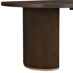 Christopher Knight Home - Table à manger ovale en bois style moderne Eleanor