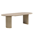 Christopher Knight Home - Table à manger ovale en bois style moderne Eleanor