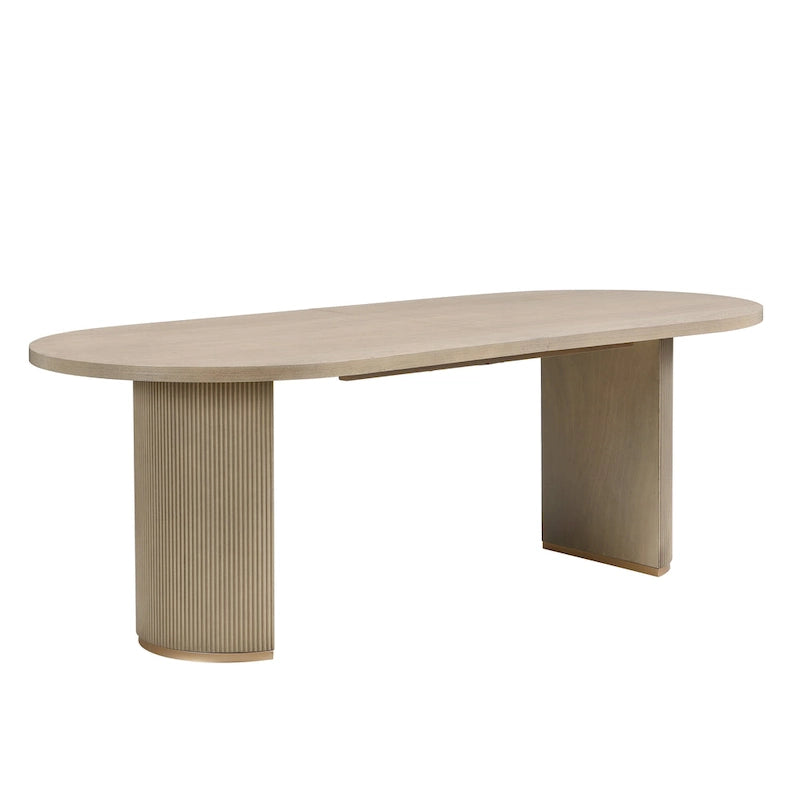 Christopher Knight Home - Table à manger ovale en bois style moderne Eleanor