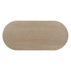 Christopher Knight Home - Table à manger ovale en bois style moderne Eleanor