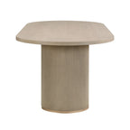 Christopher Knight Home - Table à manger ovale en bois style moderne Eleanor