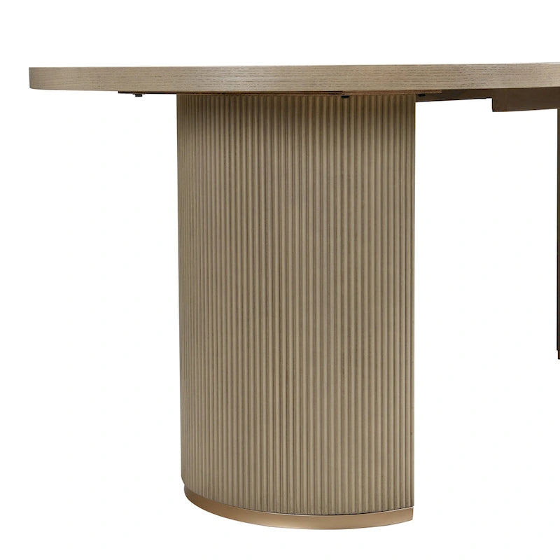 Christopher Knight Home - Table à manger ovale en bois style moderne Eleanor
