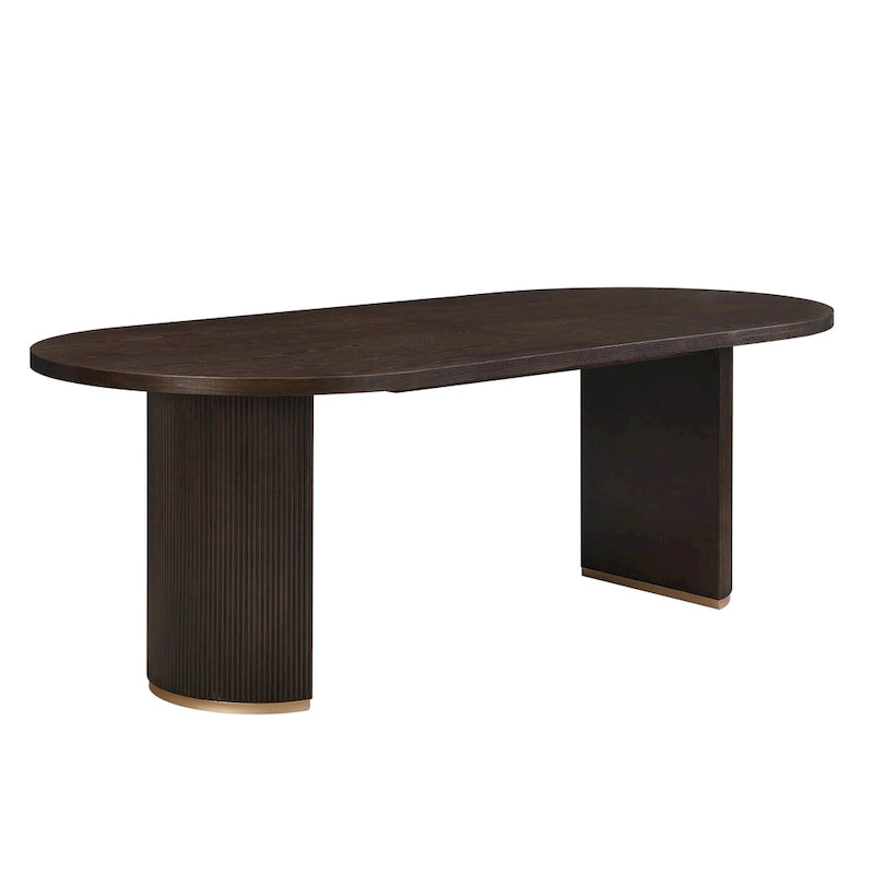 Christopher Knight Home - Table à manger ovale en bois style moderne Eleanor