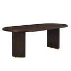 Christopher Knight Home - Table à manger ovale en bois style moderne Eleanor