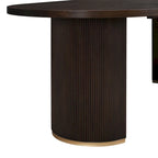 Christopher Knight Home - Table à manger ovale en bois style moderne Eleanor