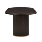 Christopher Knight Home - Table à manger ovale en bois style moderne Eleanor