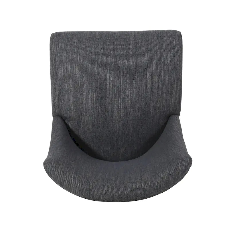 Chaise de salle à manger rembourrée, garniture cloutée, pieds en bois fuselés, lot de 4 – Naturel + Anthracite/Beige/Blanc+Bleu