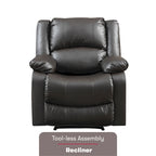 Relax A Lounger Porter Fauteuil Inclinable Manuel en Similicuir par iLounge
