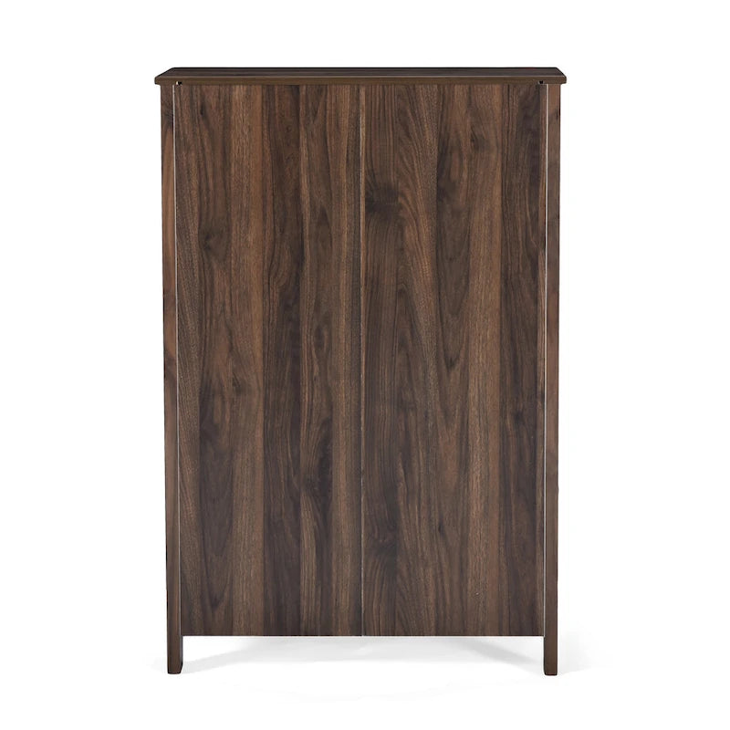 Commode à 5 tiroirs | Fini aspect bois | Chêne gris Sonoma / Noyer / Chêne Sonoma / Marron moyen | Individuel