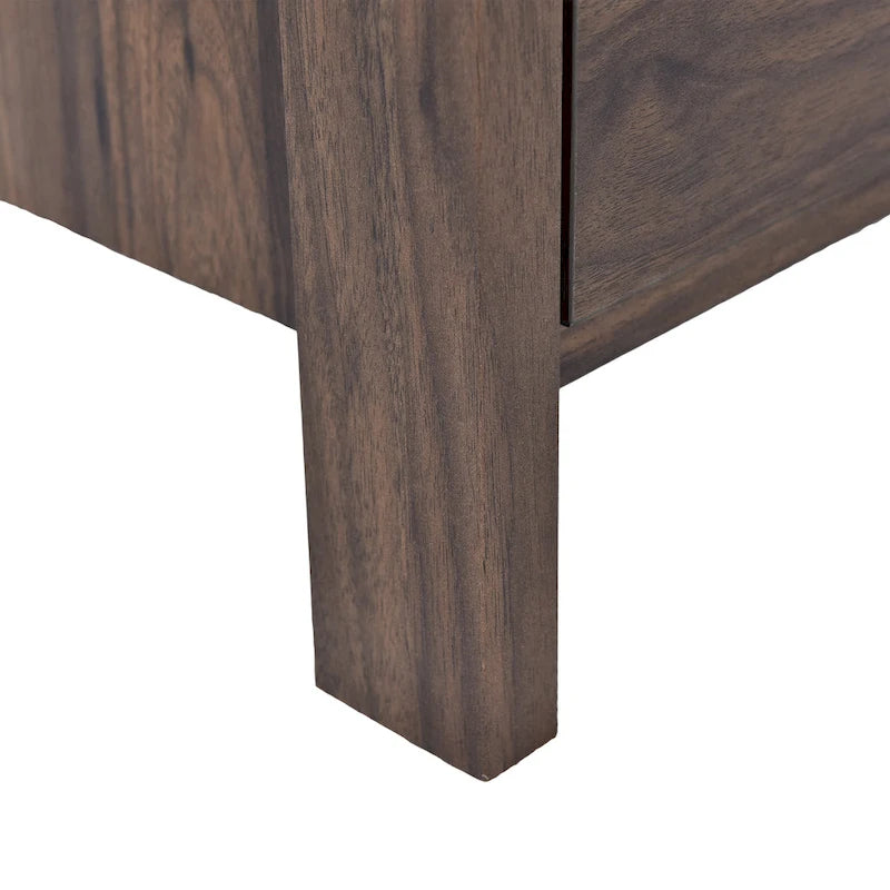 Commode à 5 tiroirs | Fini aspect bois | Chêne gris Sonoma / Noyer / Chêne Sonoma / Marron moyen | Individuel