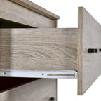 Commode à 5 tiroirs | Fini aspect bois | Chêne gris Sonoma / Noyer / Chêne Sonoma / Marron moyen | Individuel