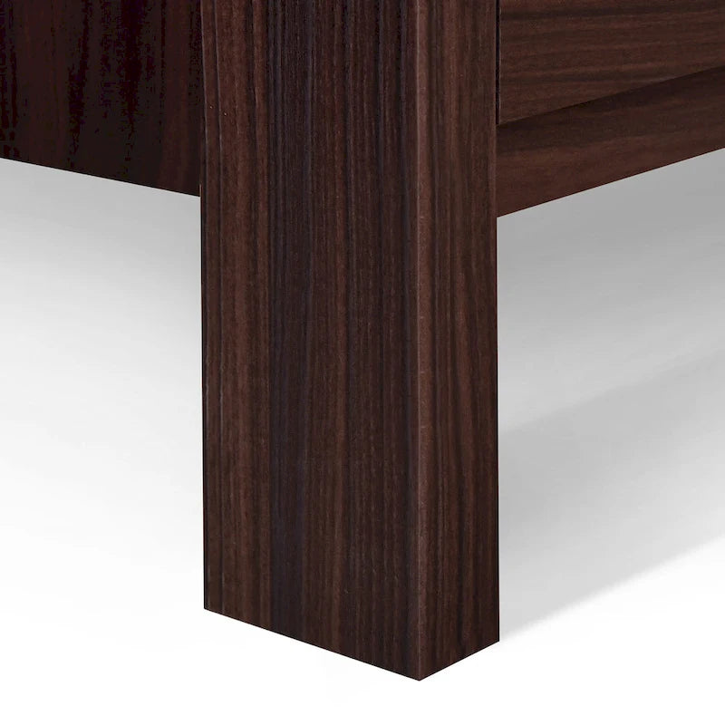 Commode à 5 tiroirs | Fini aspect bois | Chêne gris Sonoma / Noyer / Chêne Sonoma / Marron moyen | Individuel
