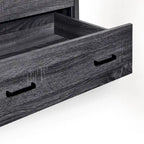 Commode à 5 tiroirs | Fini aspect bois | Chêne gris Sonoma / Noyer / Chêne Sonoma / Marron moyen | Individuel