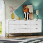 Commode de rangement à 9 tiroirs, tour de rangement, organisateur de chambre à coucher, salon