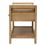 Banc de rangement d'entrée avec coussin et tiroirs - 39L x 14W x 19.8H
