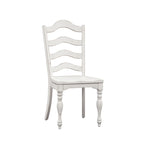 Ensemble de 5 pièces en chêne cérusé Magnolia Manor avec rallonges escamotables
