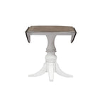 Ensemble de 5 pièces en chêne cérusé Magnolia Manor avec rallonges escamotables