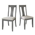 Chaises de salle à manger en bois de style vintage CraftPorch (Lot de 2) - S.O.