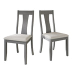 Chaises de salle à manger en bois de style vintage CraftPorch (Lot de 2) - S.O.