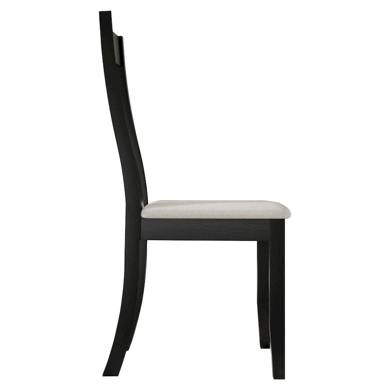 Chaises de salle à manger en bois de style vintage CraftPorch (Lot de 2) - S.O.