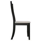 Chaises de salle à manger en bois de style vintage CraftPorch (Lot de 2) - S.O.