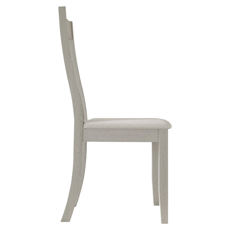 Chaises de salle à manger en bois de style vintage CraftPorch (Lot de 2) - S.O.