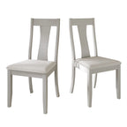 Chaises de salle à manger en bois de style vintage CraftPorch (Lot de 2) - S.O.