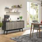 Table de buffet avec armoire de rangement pour cuisine