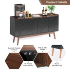 Table de buffet avec armoire de rangement pour cuisine