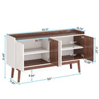 Table de buffet avec armoire de rangement pour cuisine