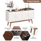 Table de buffet avec armoire de rangement pour cuisine